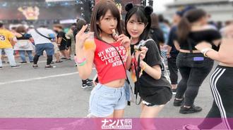 200GANA-2167 音樂祭搭訕 女大生2人組
