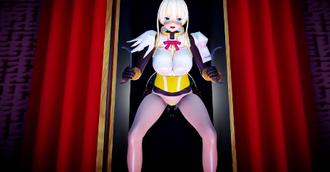 MMD-素晴 极品巨乳人妻被爆操内射 高潮狂喷不止 3D